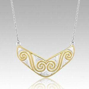 Montana Silversmiths Gates Of Heaven Fine Silver Necklace Retail  $95‎ - NEW